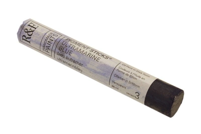 R&F Pigment Stick 38ml Ultramarine Blue - theartshop.com.au