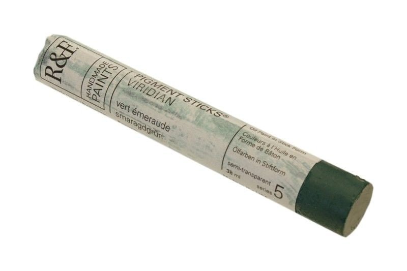 R&F Pigment Stick 38ml Viridian - theartshop.com.au