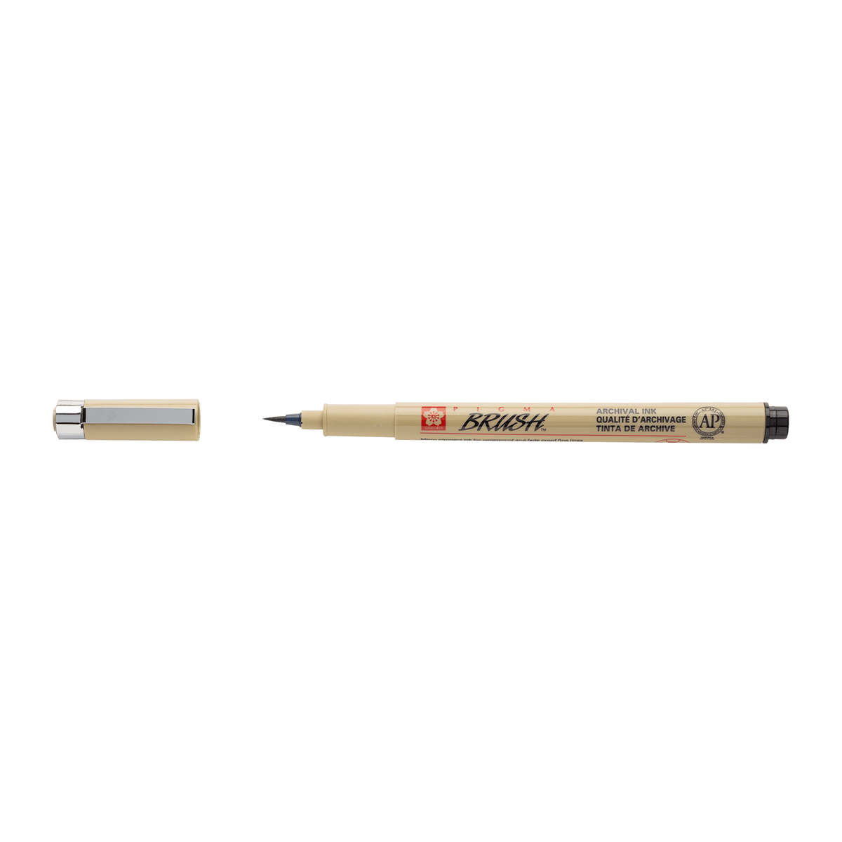 Sakura Pigma Micron Pen Black Brush Tip - theartshop.com.au