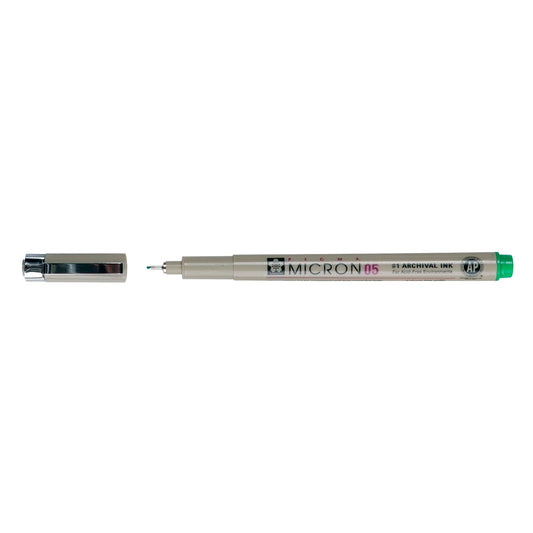 Sakura Pigma Micron 005 Pen 0.20mm Green