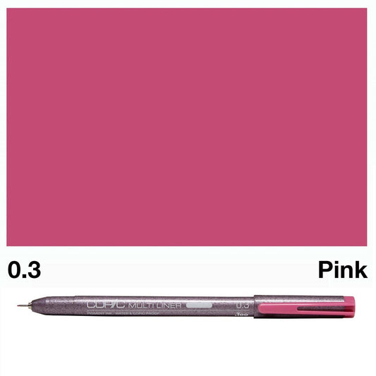 Sakura Pink Copic Multi Liners 0.3mm - theartshop.com.au