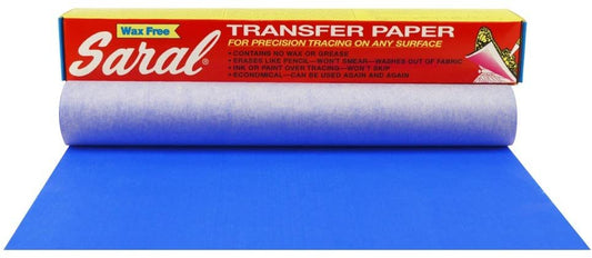 Saral Paper Roll 30.5cm x 3.66m - Blue - theartshop.com.au