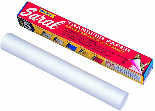 Saral Paper Roll 30.5cm x 3.66m - White - theartshop.com.au