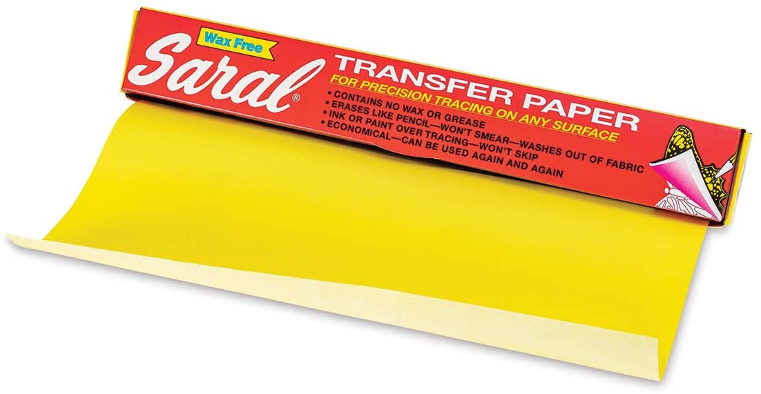 Saral Paper Roll 30.5cm x 3.66m - Yellow - theartshop.com.au
