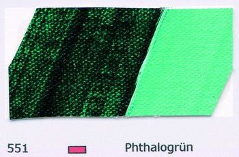 Schmincke Akademie Acryl Color 60ml 551 Phthalo Green - theartshop.com.au