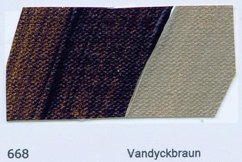 Schmincke Akademie Acryl Color 60ml 668 Vandyke Brown - theartshop.com.au