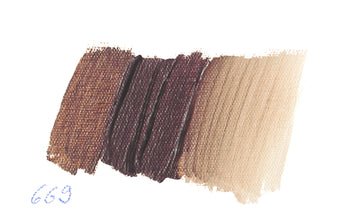 Schmincke Akademie Acryl Color 60ml 669 Burnt Umber - theartshop.com.au