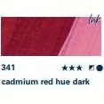 Schmincke Akademie Acryl Color Ink 50ml Cadmium Red Hue Dark - theartshop.com.au