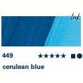 Schmincke Akademie Acryl Color Ink 50ml Cerulean Blue - theartshop.com.au