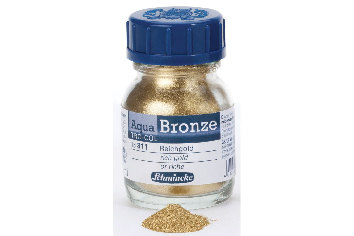 Schmincke Aqua Bronze Pigment 20ml 811 Rich Gold - theartshop.com.au