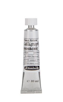 Schmincke Calligraphy Gouache 20ml 101 Opaque White - theartshop.com.au