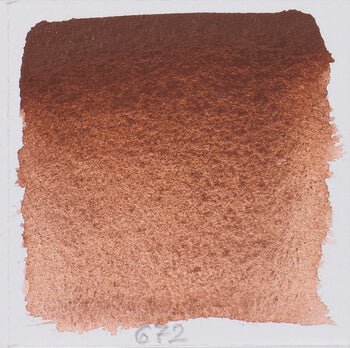 Schmincke Horadam Aquarell 15ml 672 Mahogany Brown - theartshop.com.au