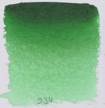 Schmincke Horadam Aquarell 5ml 534 Permanent Green Olive - theartshop.com.au