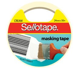 Sellotape Masking Tape 24mm x 50m - theartshop.com.au