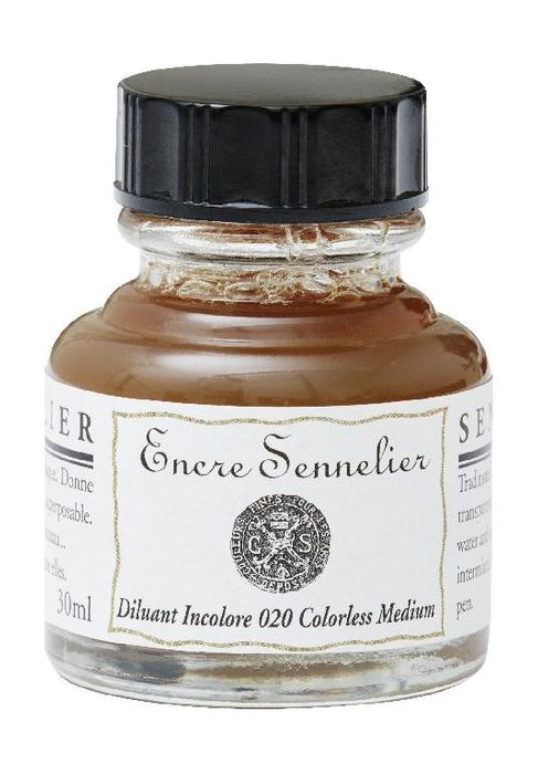 Sennelier Encre Drawing Ink 30ml 020 Thinner - theartshop.com.au