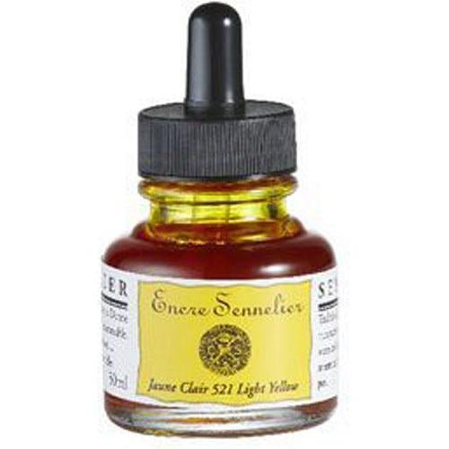 Sennelier Encre Drawing Ink 30ml 521 Yellow Light - theartshop.com.au