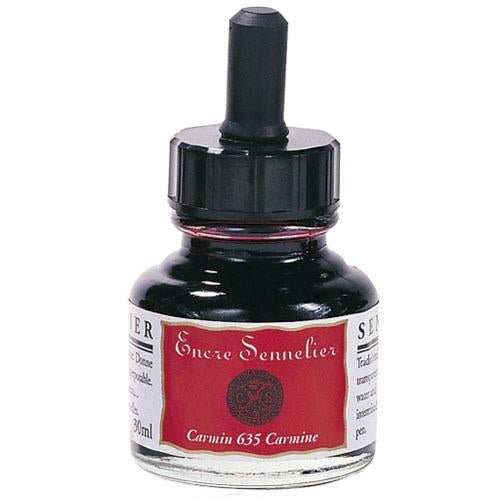 Sennelier Encre Drawing Ink 30ml 635 Carmine - theartshop.com.au