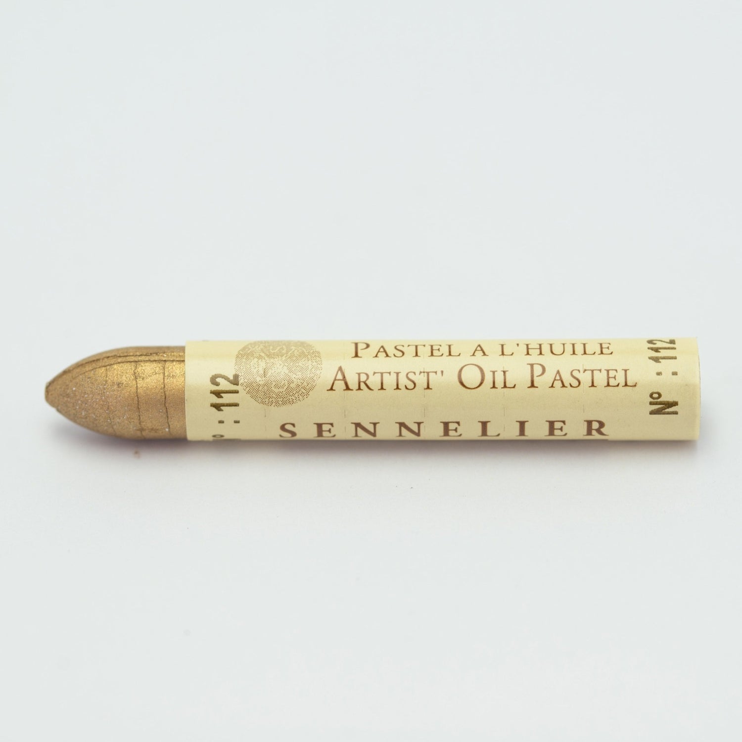 Sennelier Standard Oil Pastel 112 Iridescent Pale Gold - theartshop.com.au