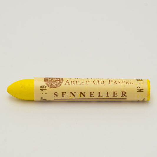 Sennelier Standard Oil Pastel 19 Lemon Yellow - theartshop.com.au