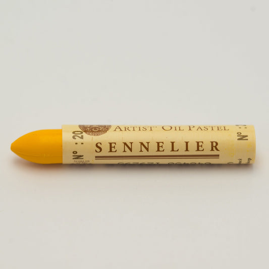 Sennelier Standard Oil Pastel 20 Yellow Deep - theartshop.com.au