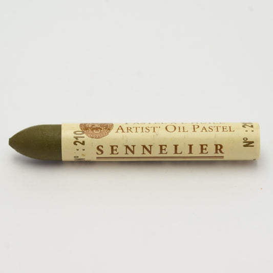Sennelier Standard Oil Pastel 210 Olive Brown - theartshop.com.au