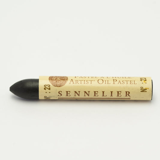 Sennelier Standard Oil Pastel 23 Black - theartshop.com.au