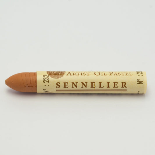 Sennelier Standard Oil Pastel 232 Terracotta - theartshop.com.au