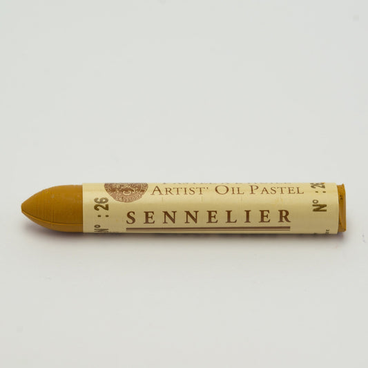 Sennelier Standard Oil Pastel 26 Yellow Ochre - theartshop.com.au