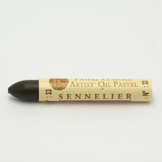 Sennelier Standard Oil Pastel 33 Sepia - theartshop.com.au