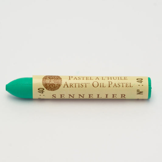 Sennelier Standard Oil Pastel 40 Barite Green - theartshop.com.au