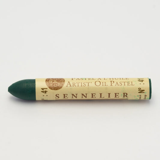Sennelier Standard Oil Pastel 41 Cinnabar Green Deep - theartshop.com.au
