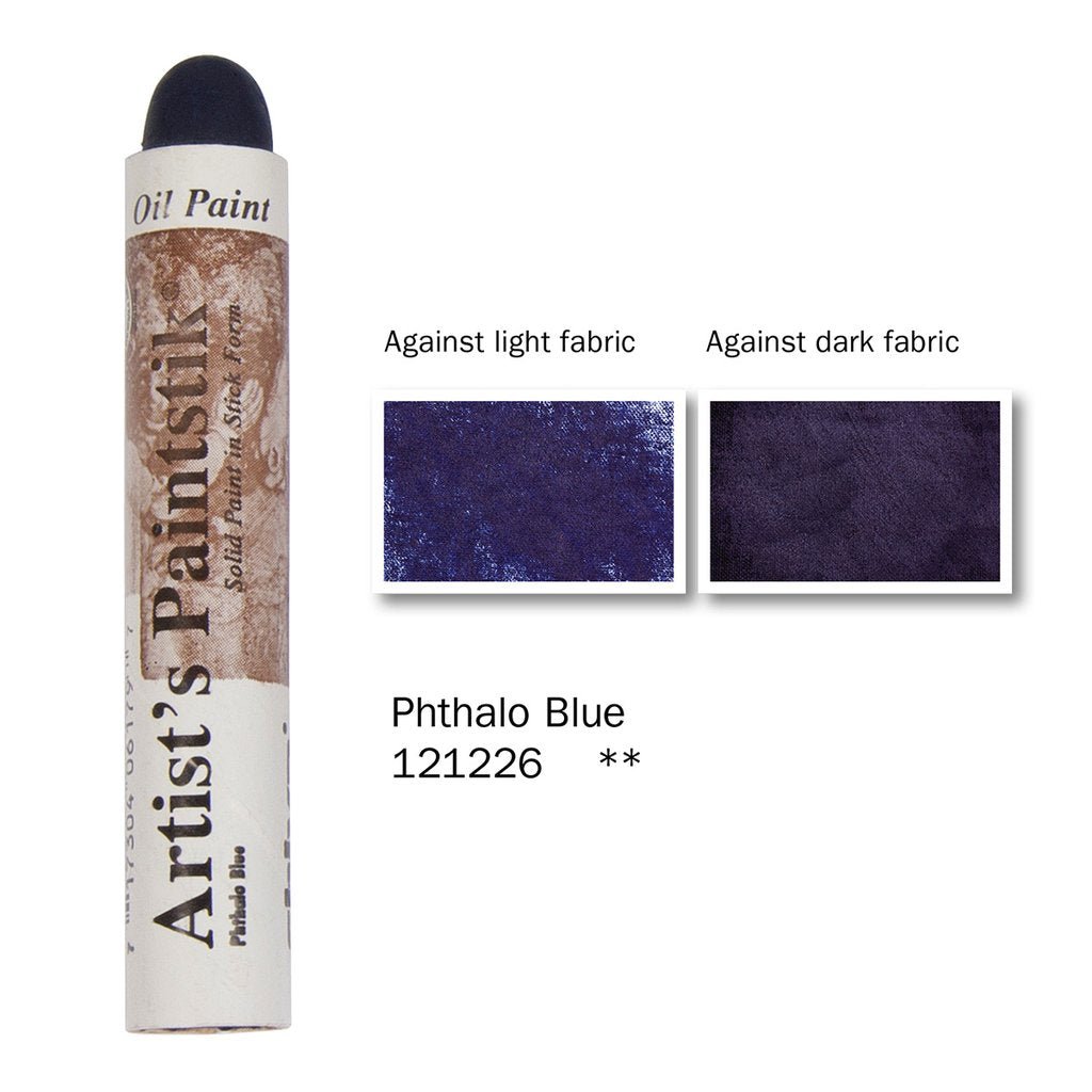 Shiva Artists Oil Paintstik 26 Phthalo Blue - theartshop.com.au
