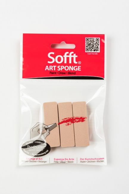 Sofft Art Sponge Bar Flat Pkt 3 - theartshop.com.au
