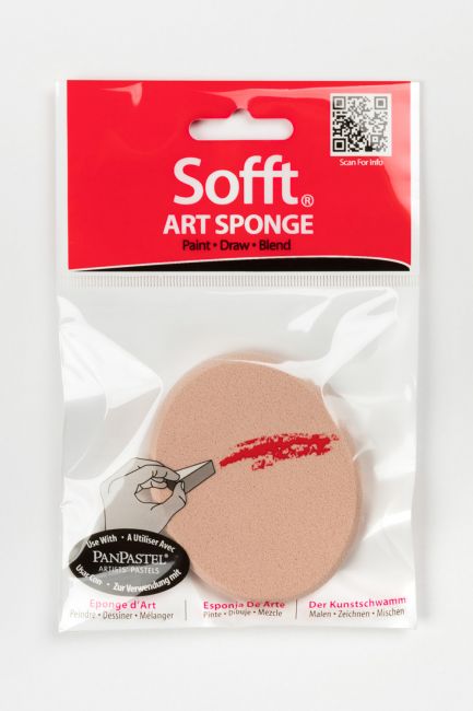 Sofft Art Sponge Big Oval Pkt 1 - theartshop.com.au