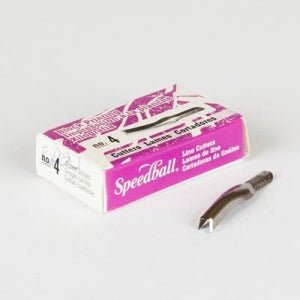 Speedball Cutter - No.4 Small U-Cutter Blade Each - theartshop.com.au