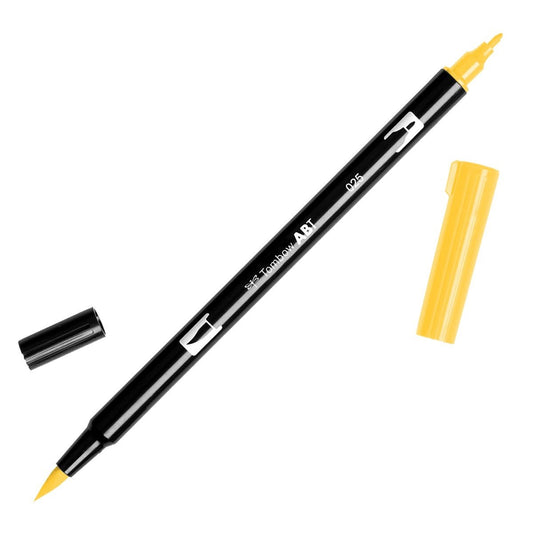 Tombow Dual Brush Pen 025 Light Orange - theartshop.com.au