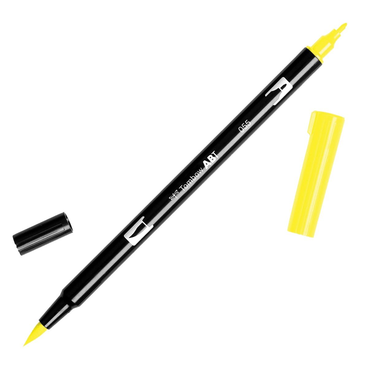 Tombow Dual Brush Pen 055 Process Yellow - theartshop.com.au