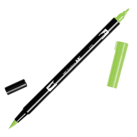 Tombow Dual Brush Pen 173 Willow Green - theartshop.com.au