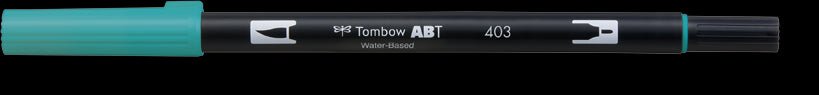 Tombow Dual Brush Pen 403 Bright Blue - theartshop.com.au