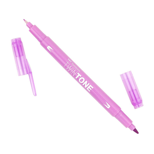 Tombow TwinTone Dual Tip Marker 79 Candy Pink - theartshop.com.au