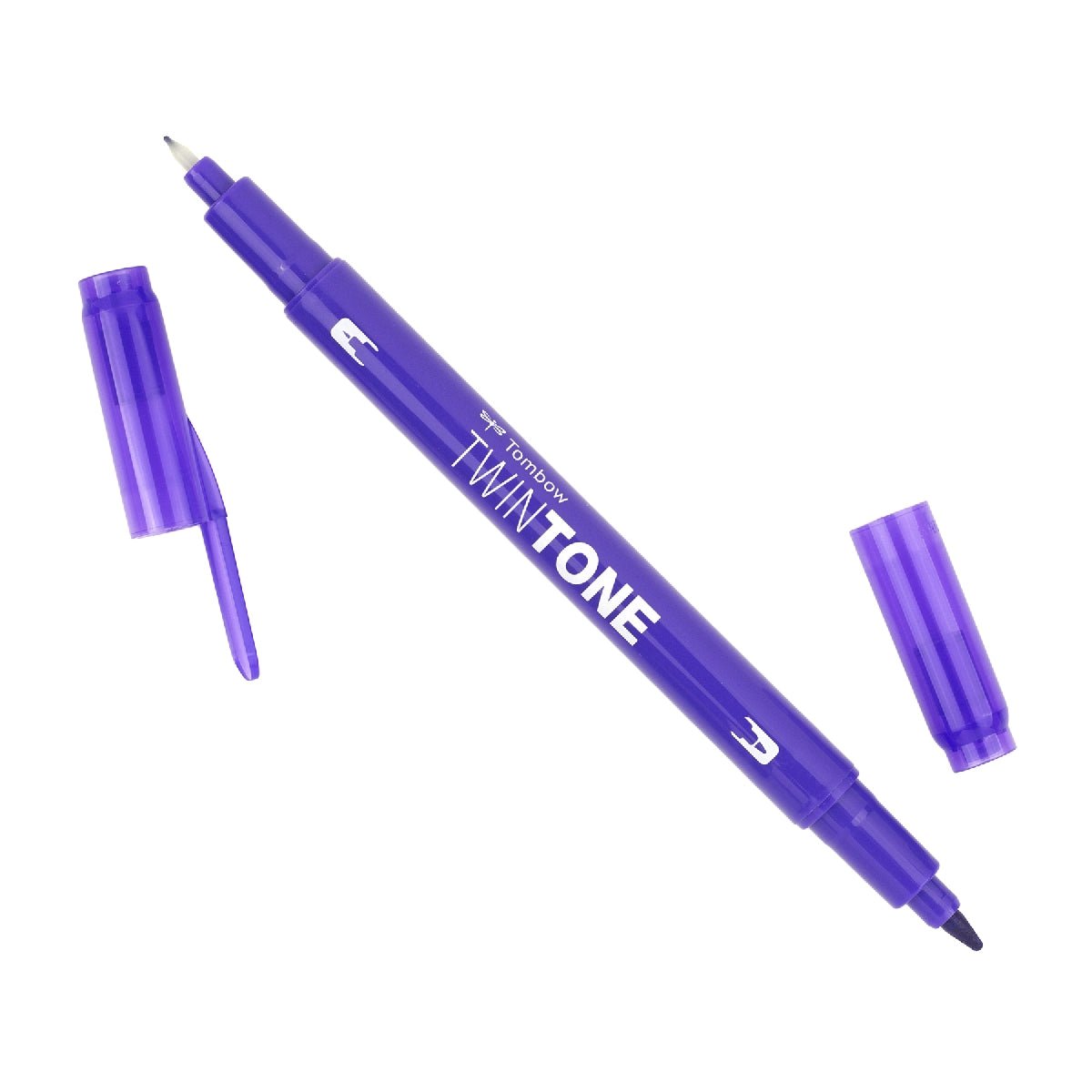 Tombow TwinTone Dual Tip Marker 82 Grape - theartshop.com.au