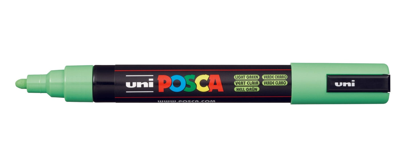 Uni Posca PC5M Bullet Tip 2.5mm Light Green - theartshop.com.au