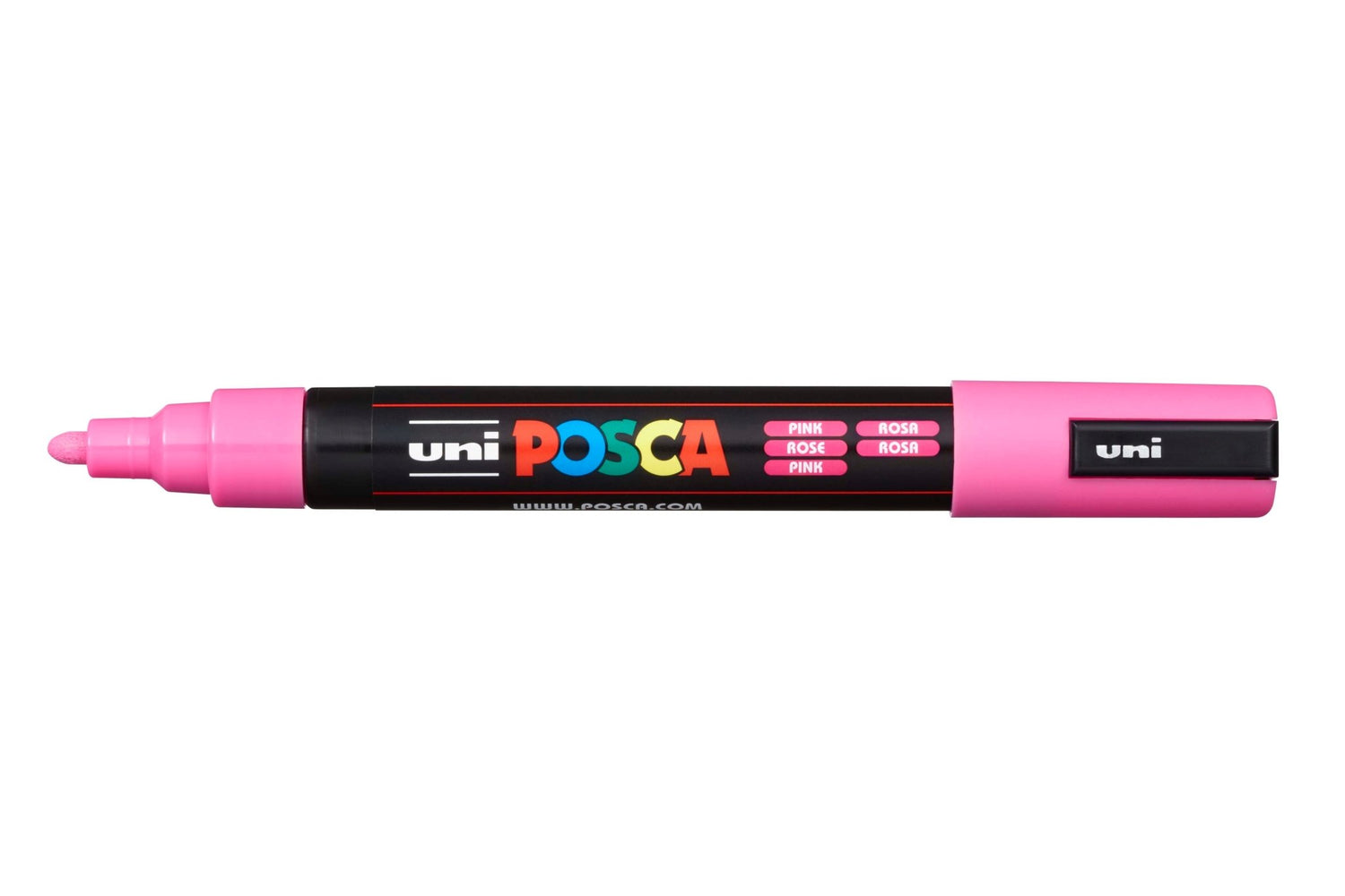 Uni Posca PC5M Bullet Tip 2.5mm Pink - theartshop.com.au