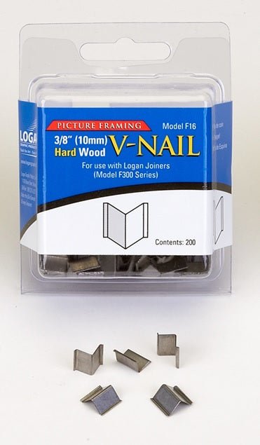 V Nail Hard Wood 10mm 3/8" Box 200 F16 - theartshop.com.au