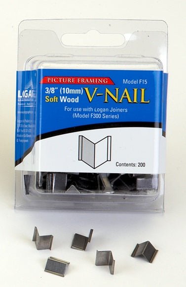 V Nail Soft Wood 10mm 3/8" Box 200 F15 - theartshop.com.au