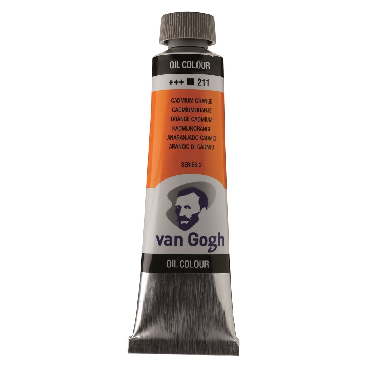 Van Gogh Oil 40ml 211 Cadmium Orange - theartshop.com.au