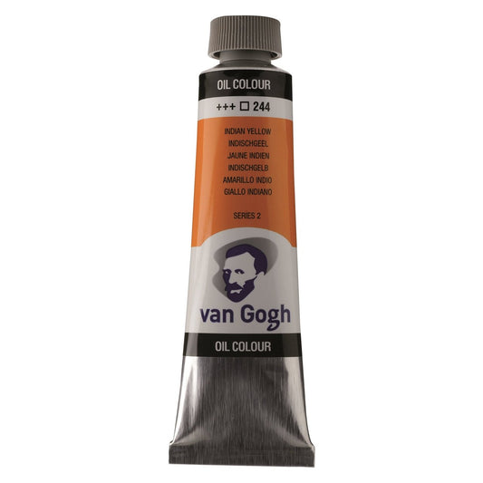 Van Gogh Oil 40ml 244 Indian Yellow - theartshop.com.au