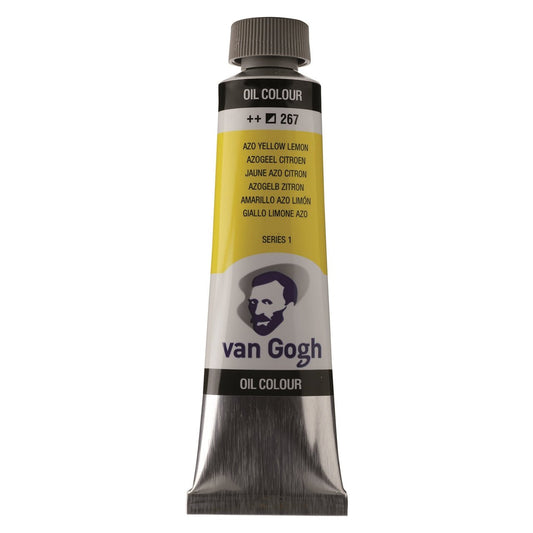 Van Gogh Oil 40ml 267 Azo Yellow Lemon - theartshop.com.au