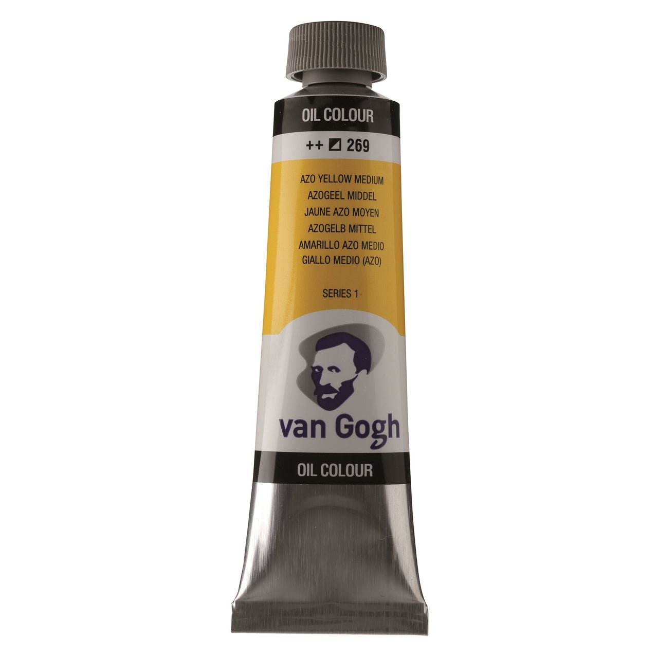 Van Gogh Oil 40ml 269 Azo Yellow Medium - theartshop.com.au