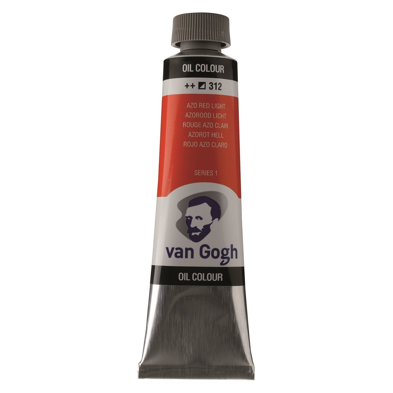 Van Gogh Oil 40ml 312 Azo Red Light - theartshop.com.au